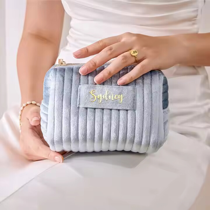 velvet pouch cosmetic bag