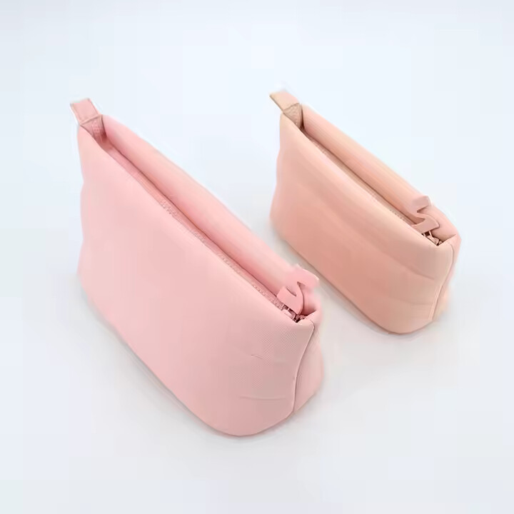 custom preppy cute women polyester cosmetic toiletry bag