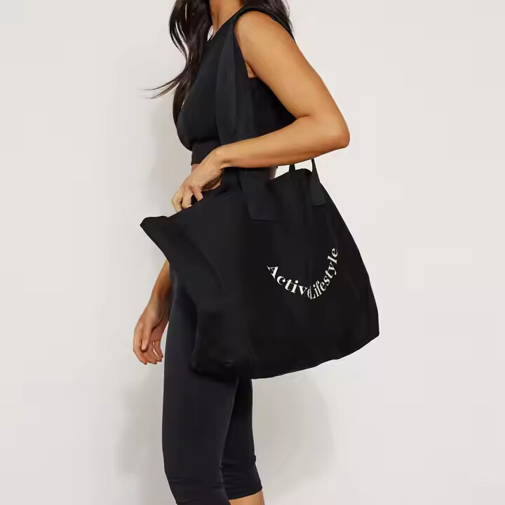 women large sublimation plain blank cotton canvas tote bag