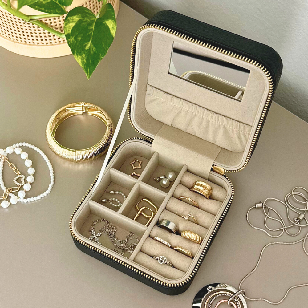 custom travel jewelry bag